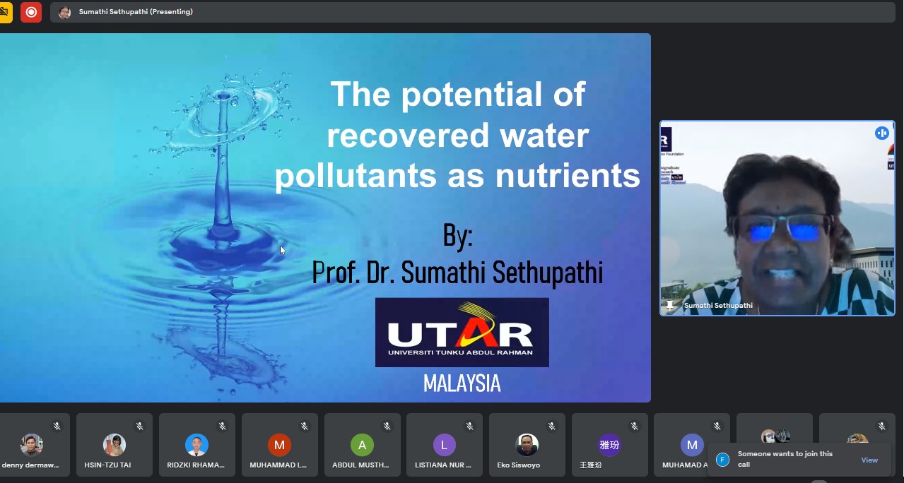 Professor Sumathi Sethupathi's lecture